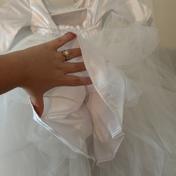 Stunning Sophia 2T tutu dress in Ivory flower girl photoshoot party princess - Picture 13 of 13